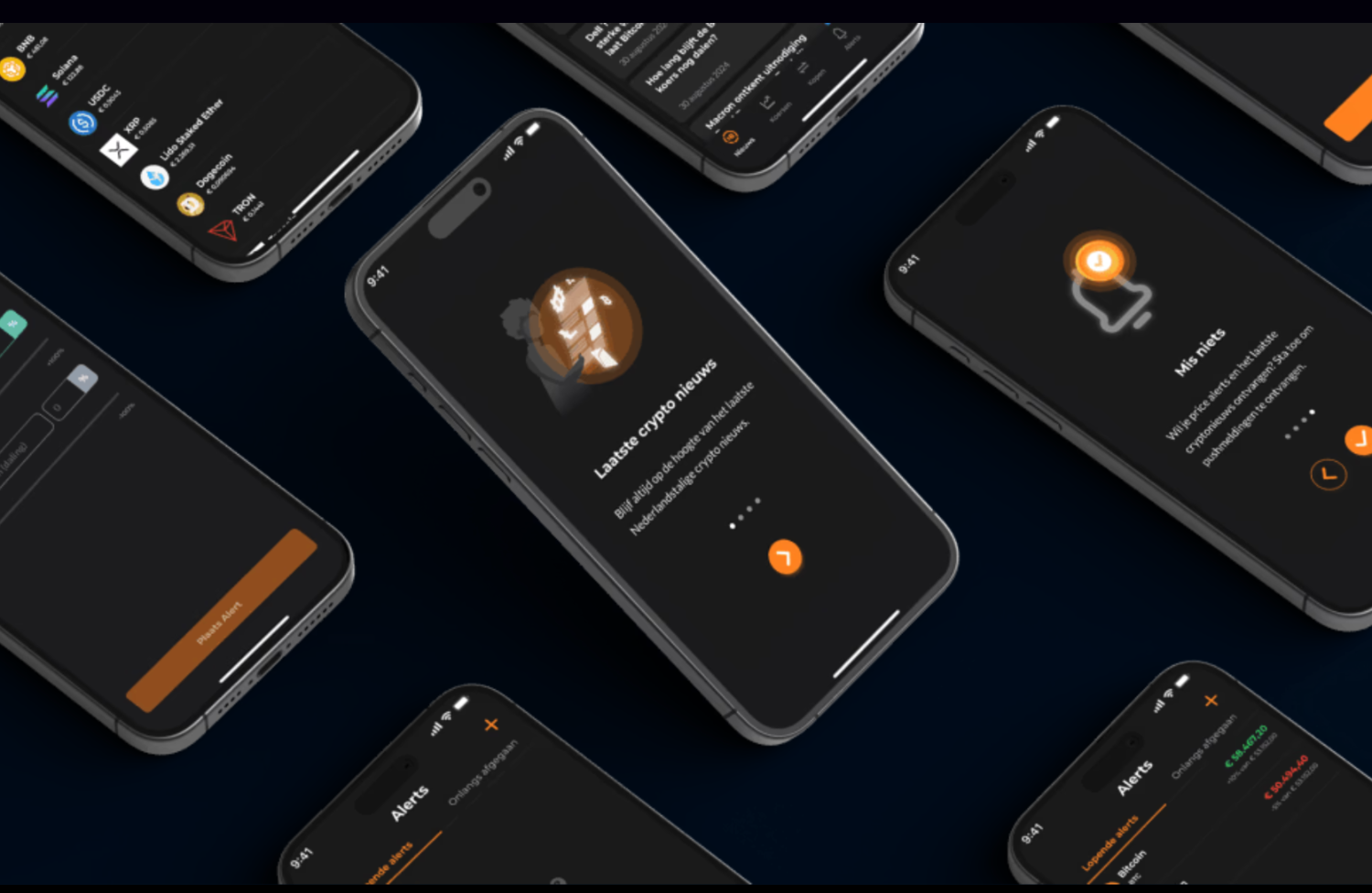Newsbit app screens