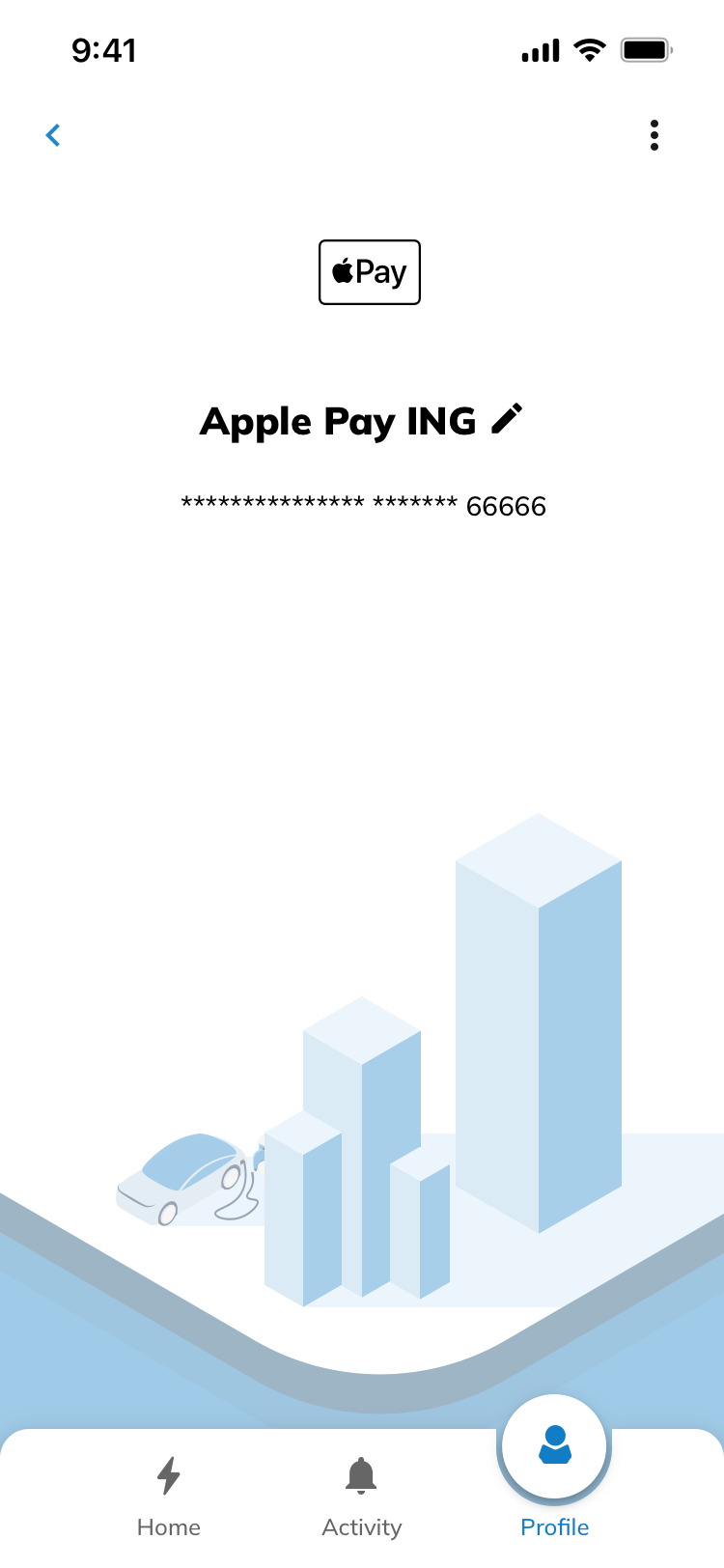 Apple Pay method detail